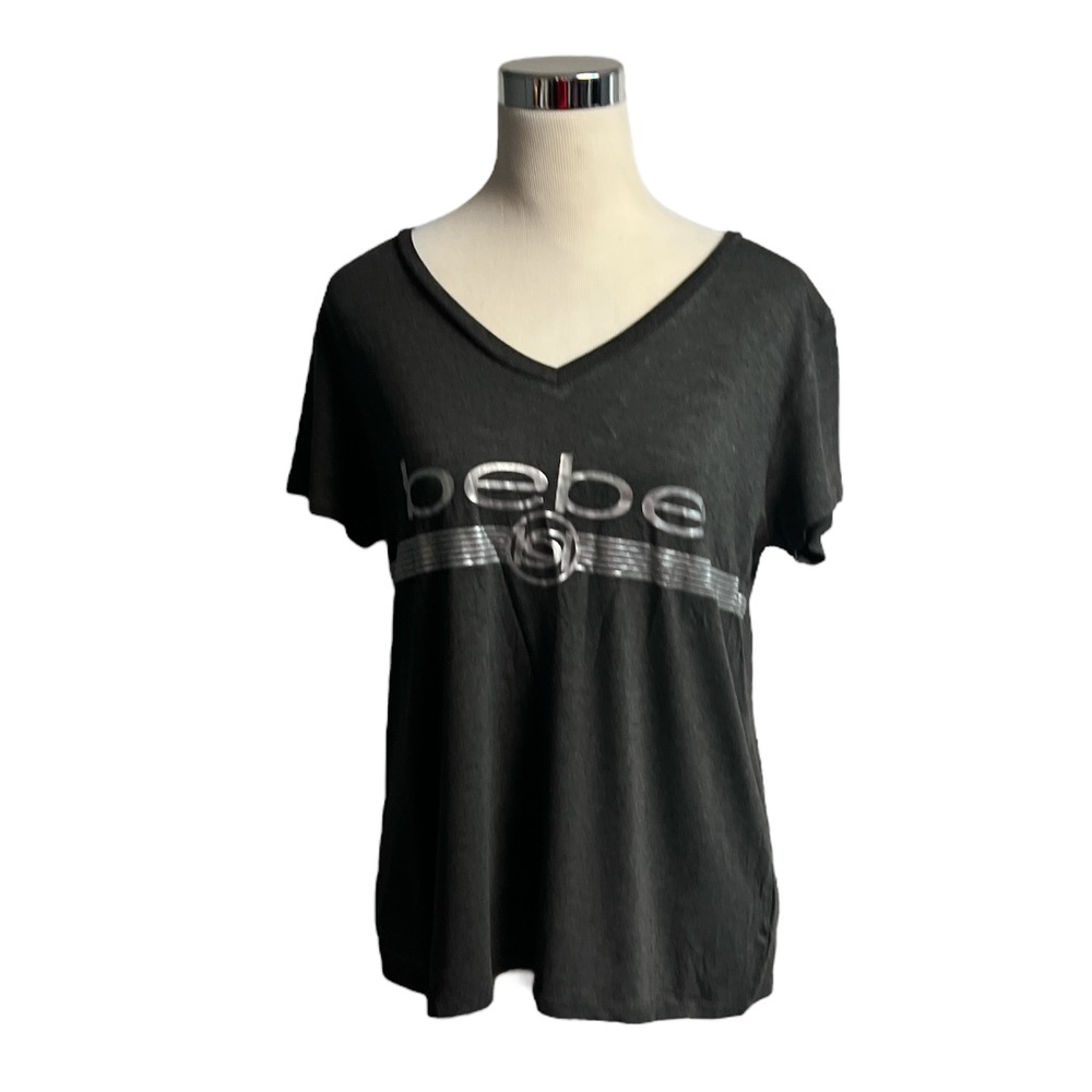 Bebe women gray shirt